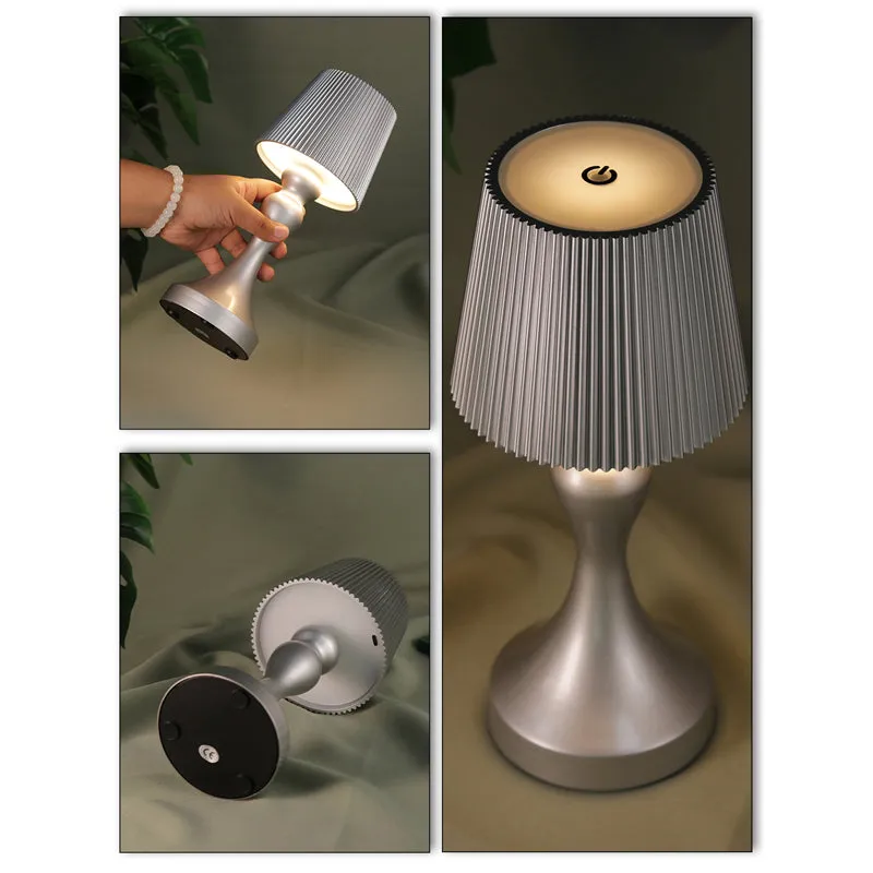 Lumintel Table Lamp - Silver media 3