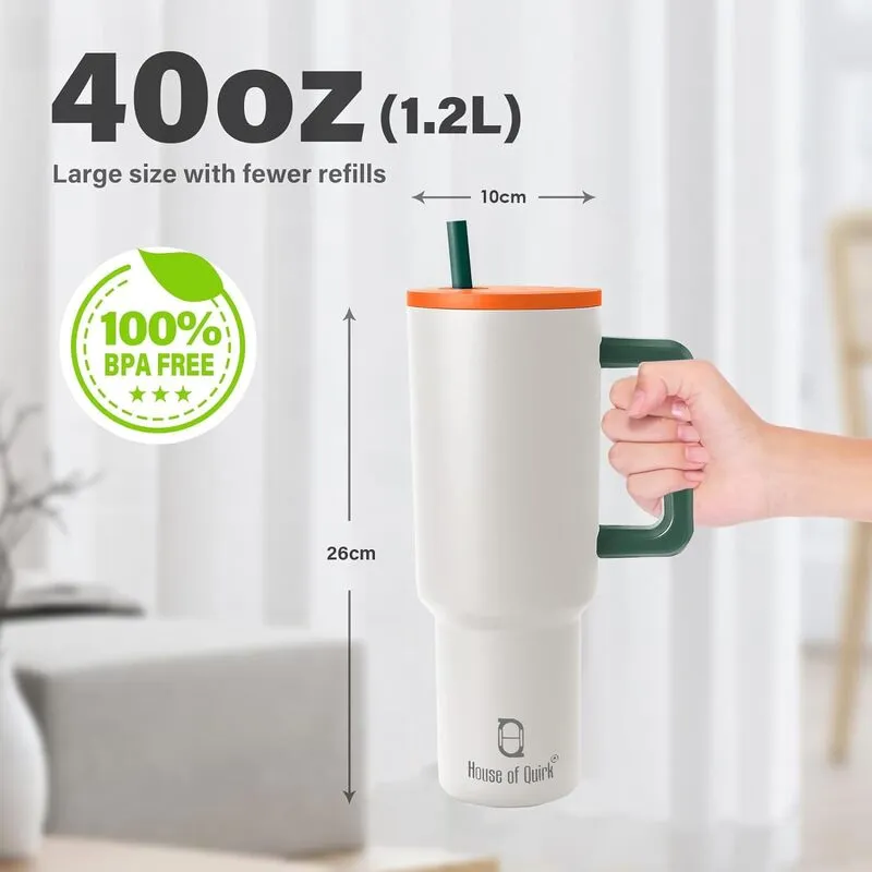 Quell Stainless Steel Tumbler (1200 ML) media 8