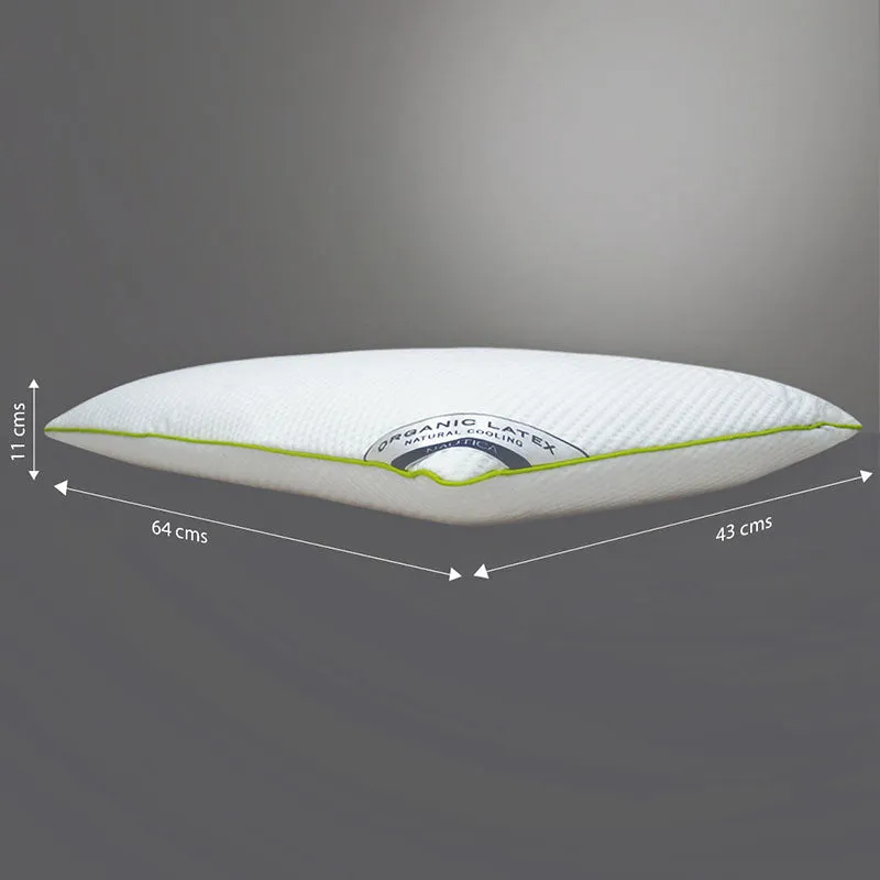 Nautica Drift Loft Organic Latex Solid Pillow Filler media 7