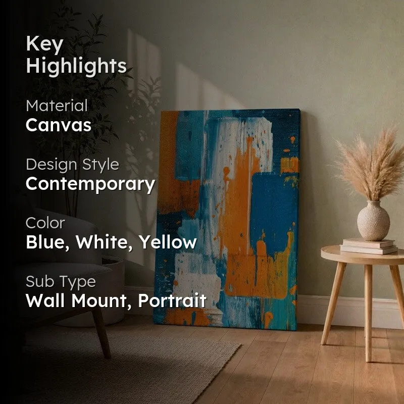 Easel Modern Texture Canvas Wall Art media 2