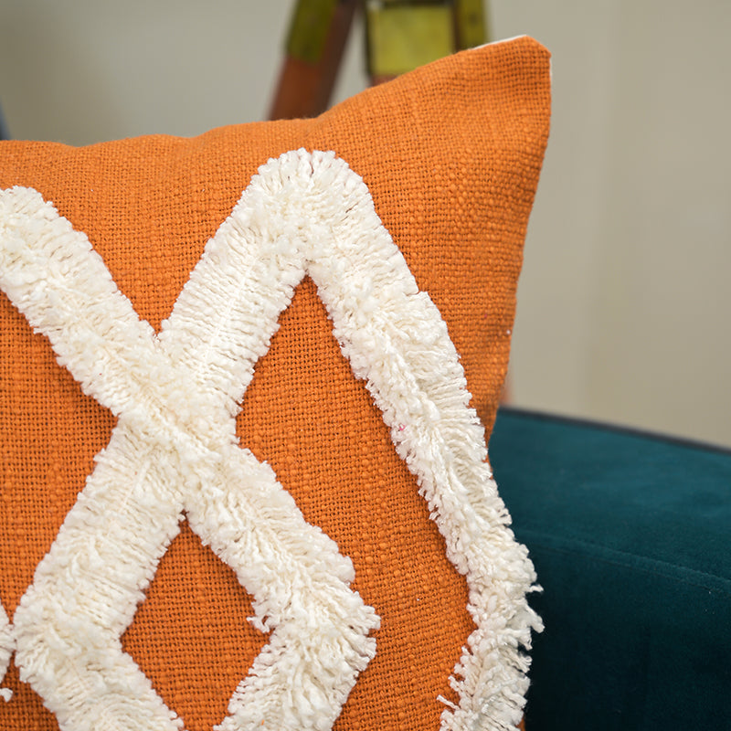 Pearl Stitch Tufted Cushion Cover media 5