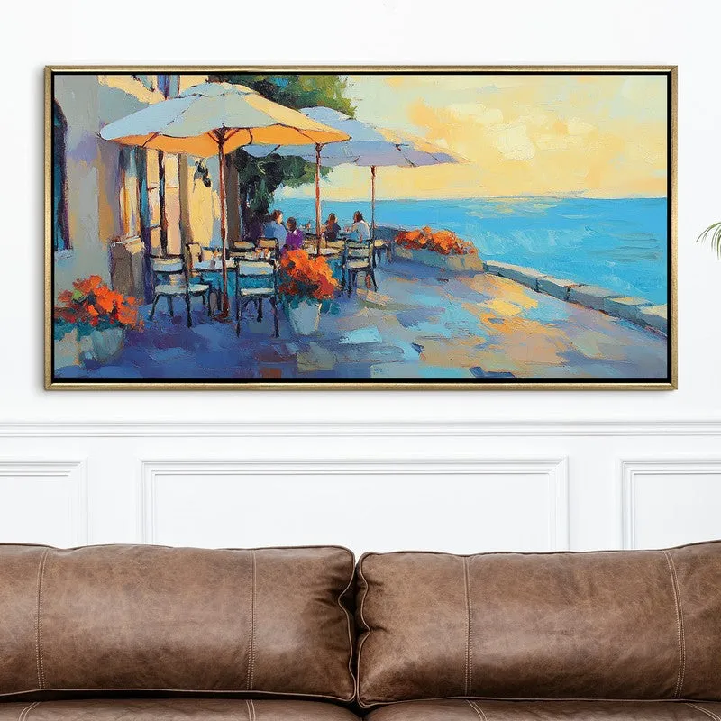 Azura Canvas Wall Painting With Frame media 4