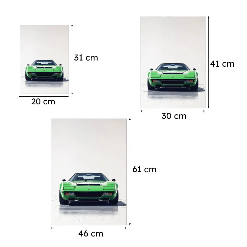 Emerald Racer Wall Poster media 10