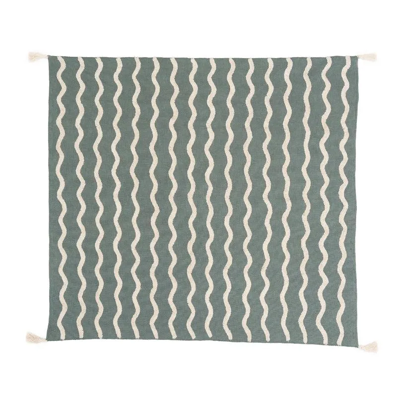 Hivera Table Tufted Tassled Throw - Rectangle media 5