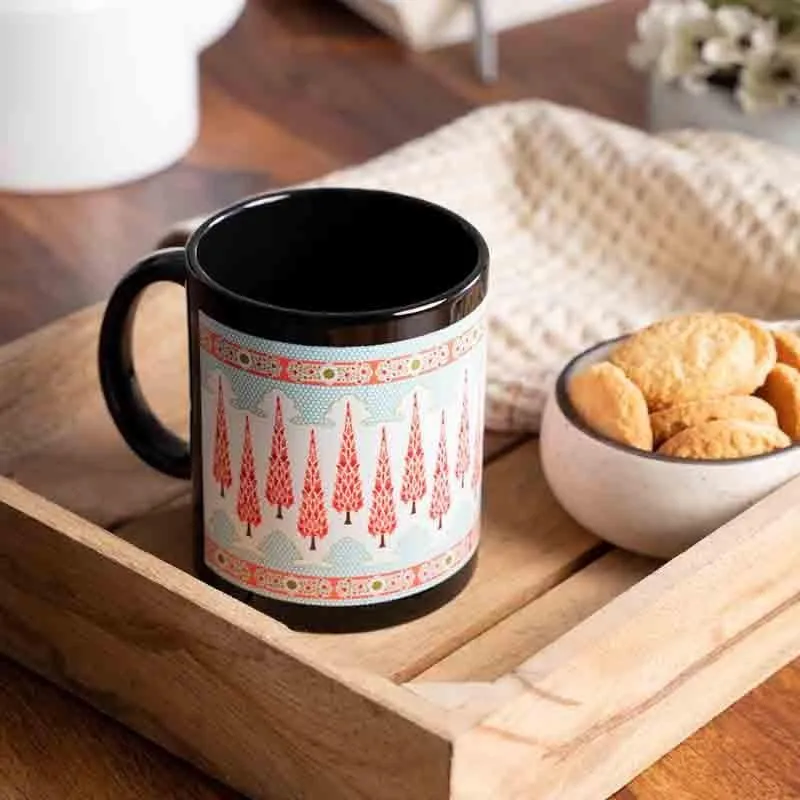 Magnate Ceramic Coffee Mug (325 mL) - Black media 1
