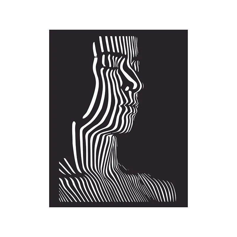 Illusive Lady Black Iron Wall Accent media 3