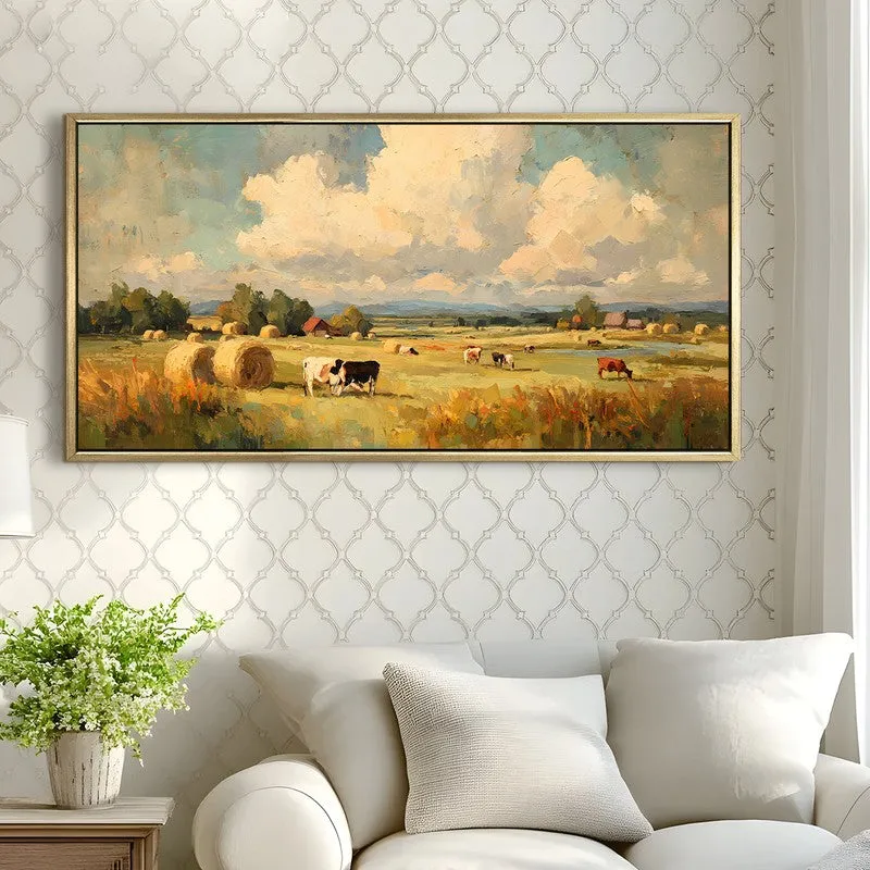 Fieldhaven Canvas Wall Painting With Frame media 4