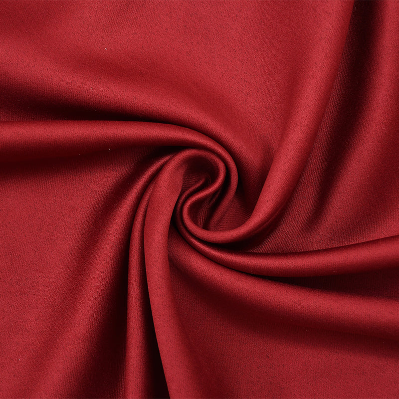 Nisha Blackout Curtain - Maroon media 5