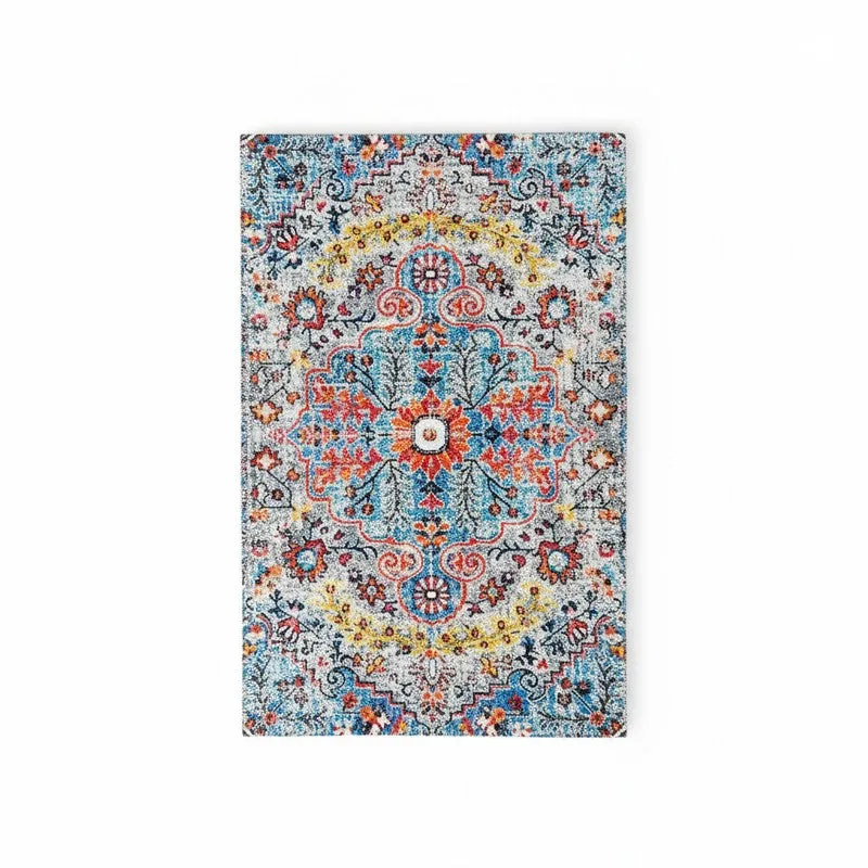 Urban Space Boho Chenille Carpet - Multicolor media 1