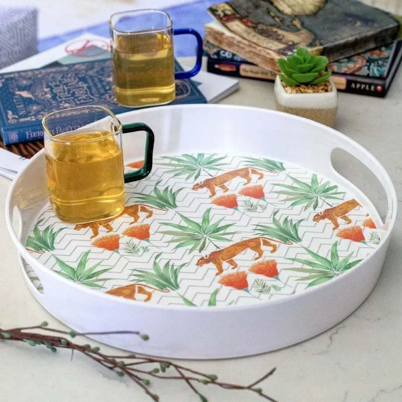 Saabya Round Serving Tray media 1
