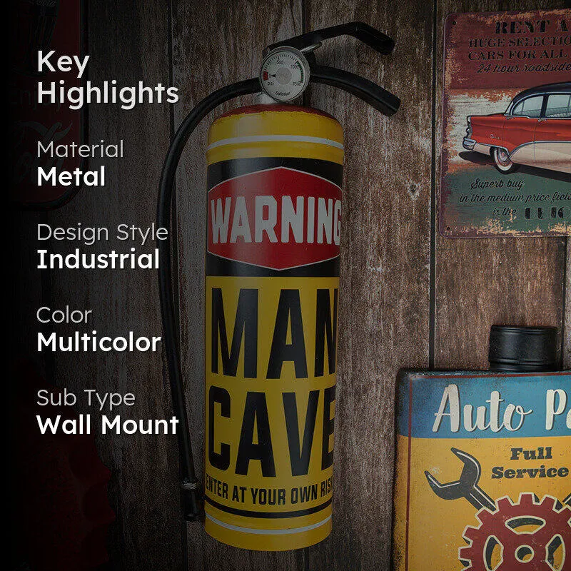 Man Cave Metal Wall Accent media 2