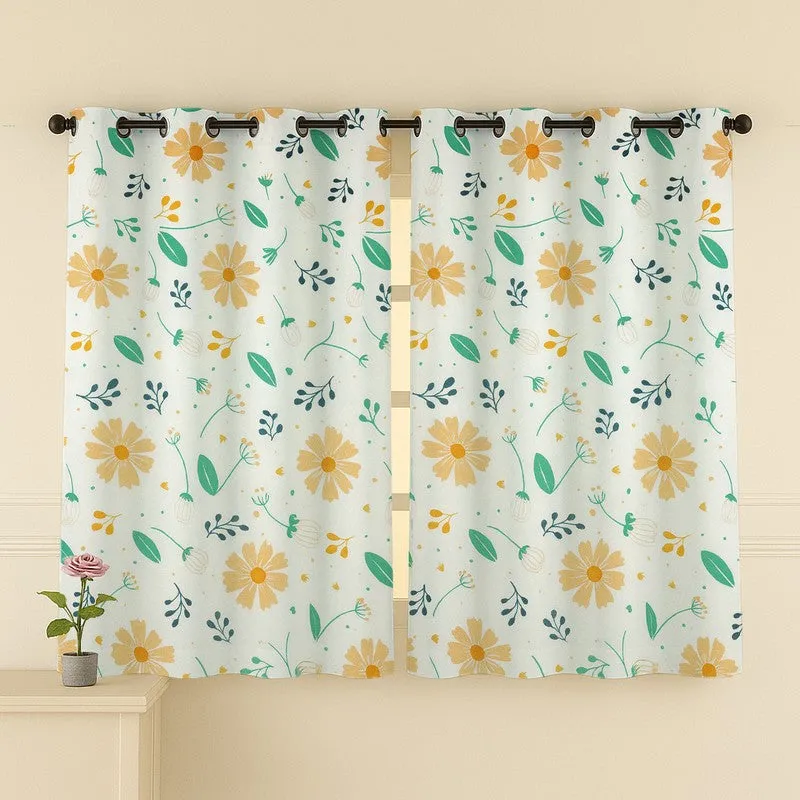 BloomSpry Cotton Curatains - Set Of Two media 4