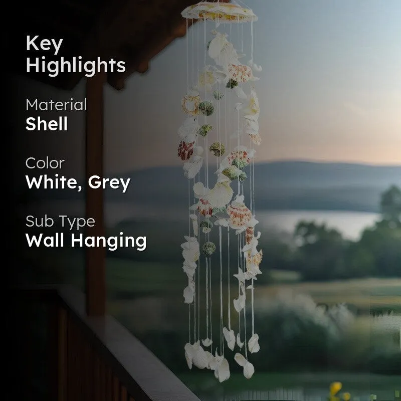 Coastal Drift Sea Shell Windchime media 2