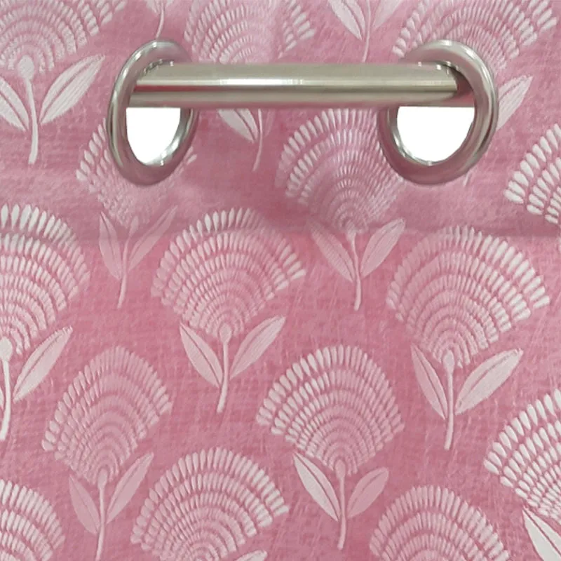 Funa Jaquard Floral Curtain - Set Of Two media 5