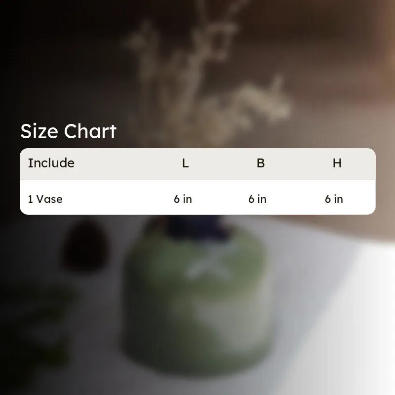 Cinzia Ceramic Vase - Green media 6