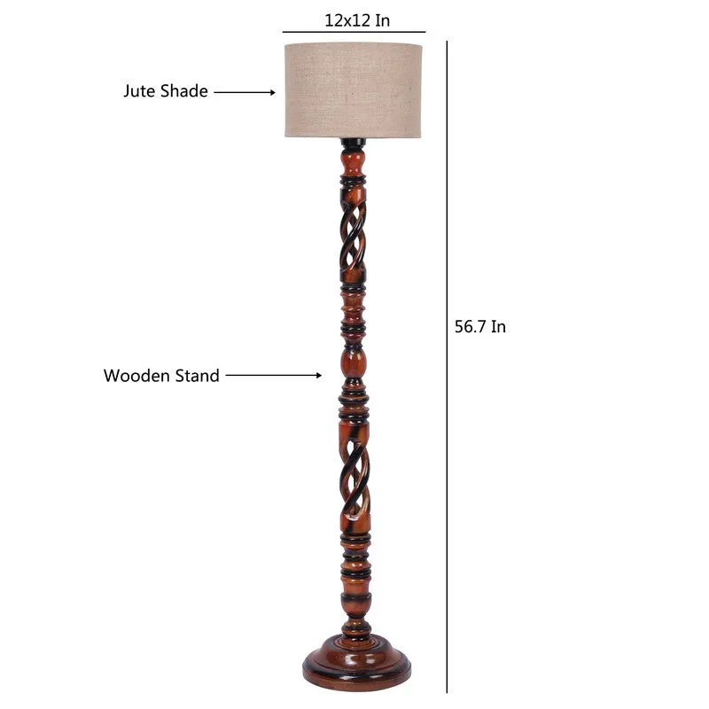 SlateRay Floor Lamp (Beige) media 8