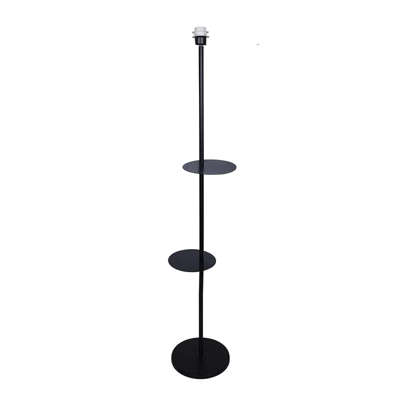 Elfin Floor Lamp With Shelf - Beige media 6