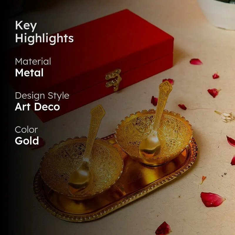 Lavish Penchant Gift Set- Gold media 2