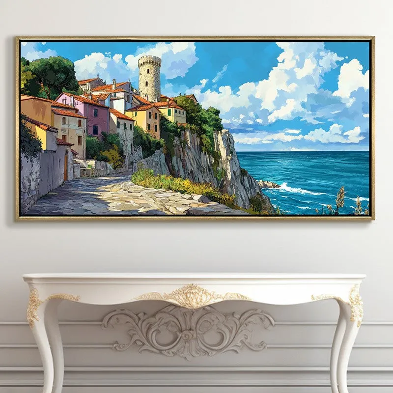 Citadel Canvas Wall Painting With Frame media 5
