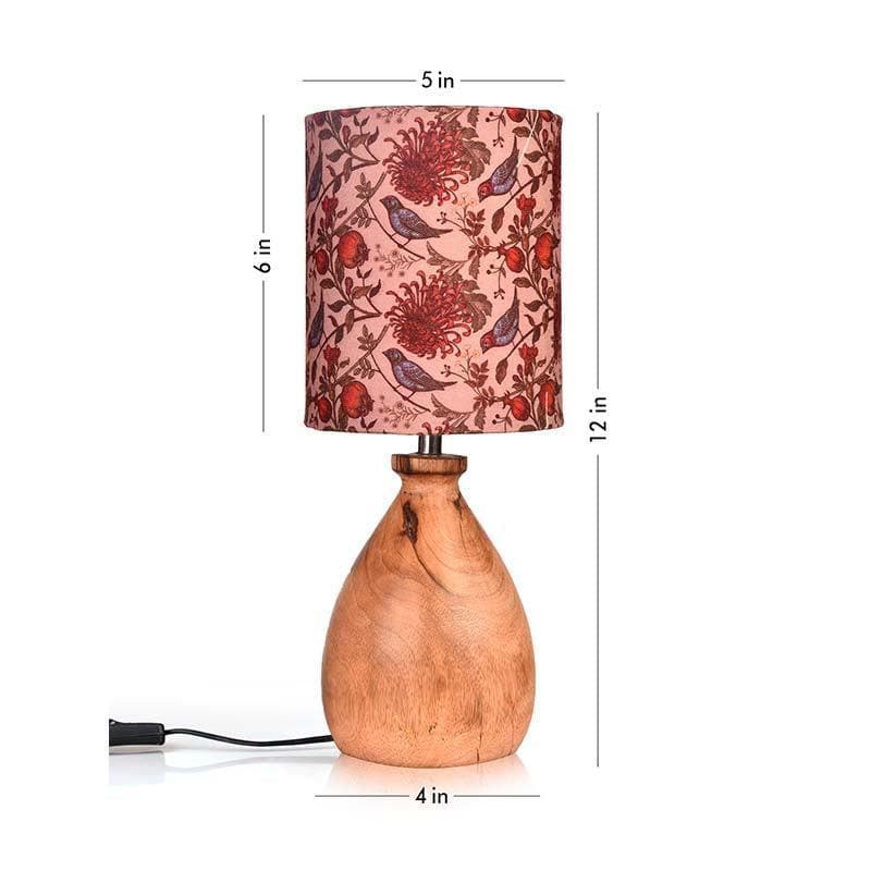 Amber Fabric Table Lamp - Multicolor media 6