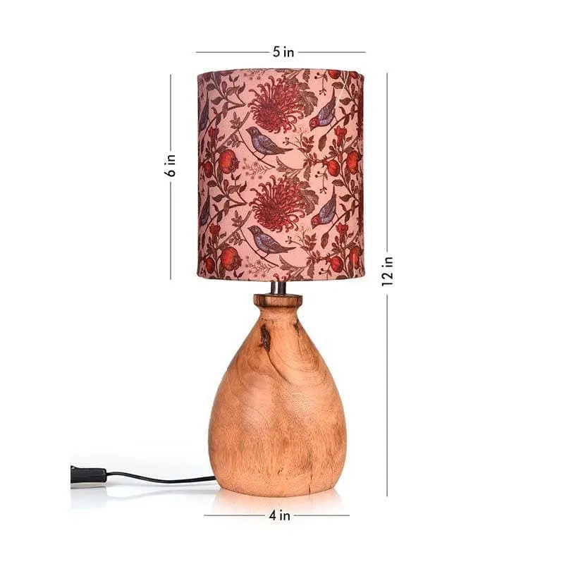 Amber Fabric Table Lamp - Multicolor media 6