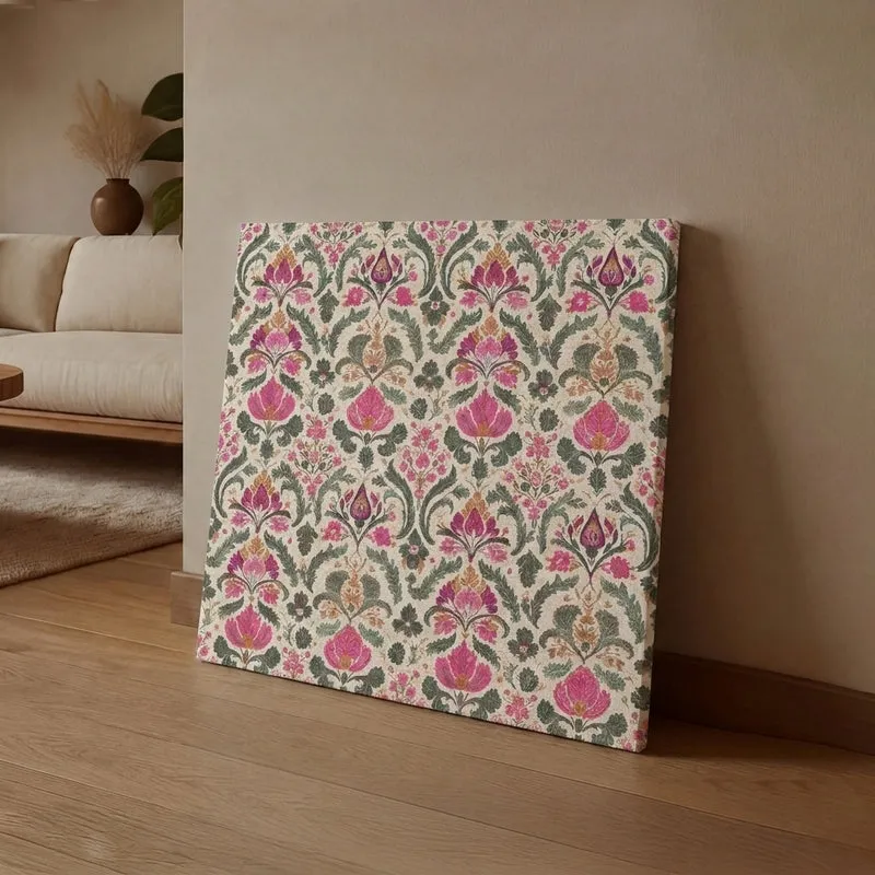 Floral Pulse Canvas Wall Art media 1