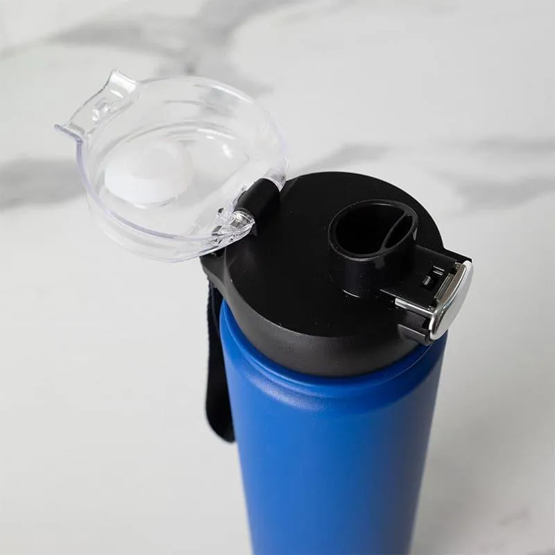 Harpo Sip Hot & Cold Thermos Water Bottle (Green & Blue, 750 mL Each) - Set Of Two media 4