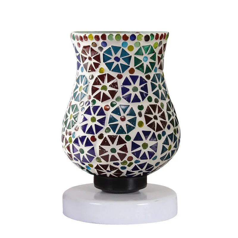 Illumea Mosaic Glass Table Lamp - Multicolor media 5