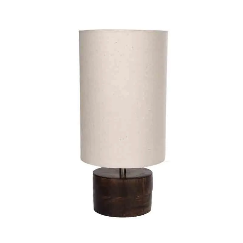 Moose Fabric Table Lamp - Beige media 3