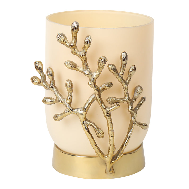 Roscoe Gemma Vase - Cream & Gold media 3