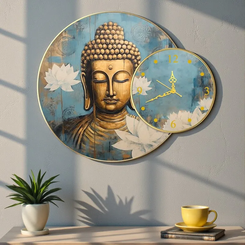 Buddha Kamala Analog Clock media 4