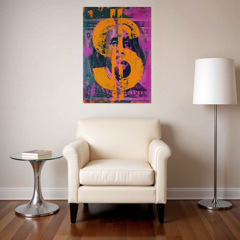 Vibrant Currency Wall Poster