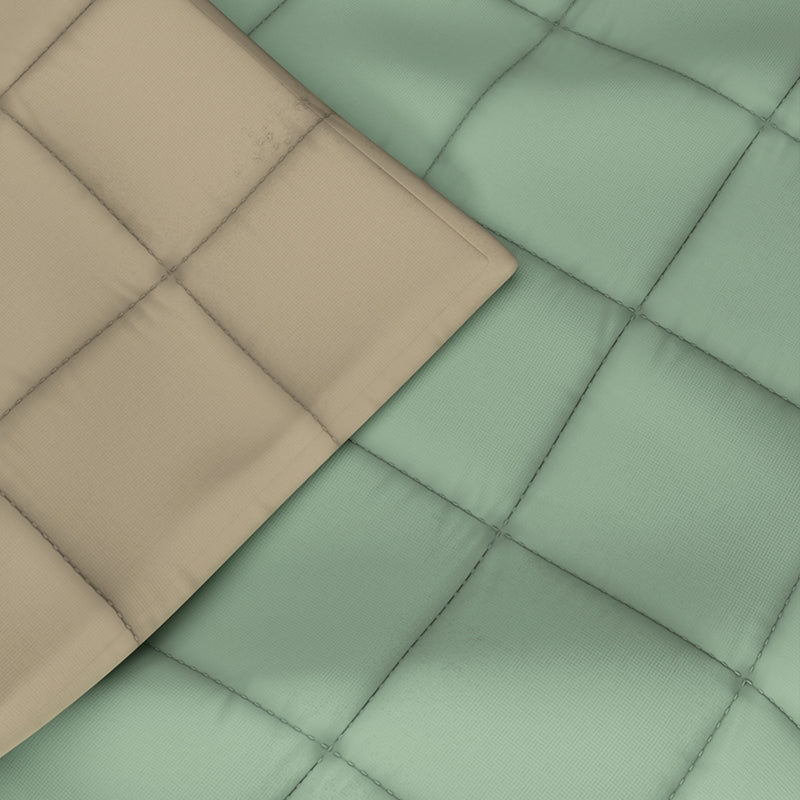 Herbert Reversible Solid Comforter (Sage Green) - 120 GSM media 5