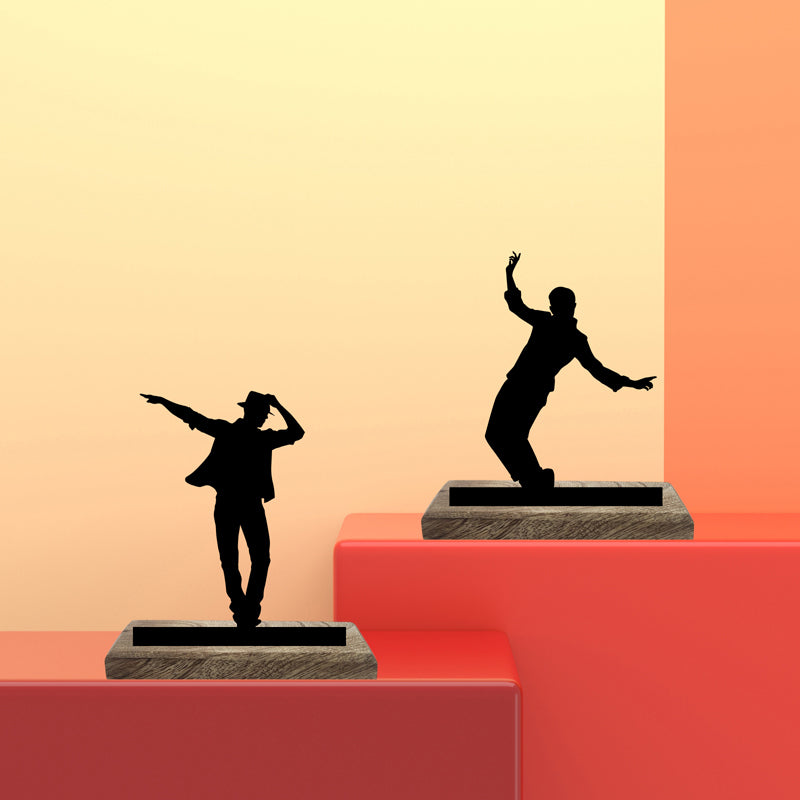 Dancing Duo Showpiece - Set Of Two