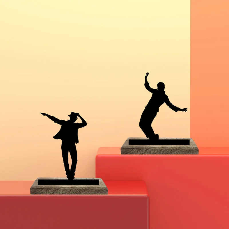 Dancing Duo Showpiece - Set Of Two media 1