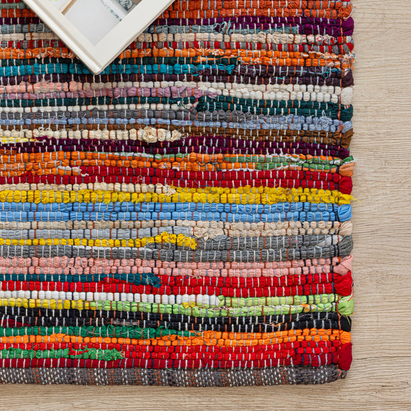 Elyra Handwoven Cotton Rug media 6