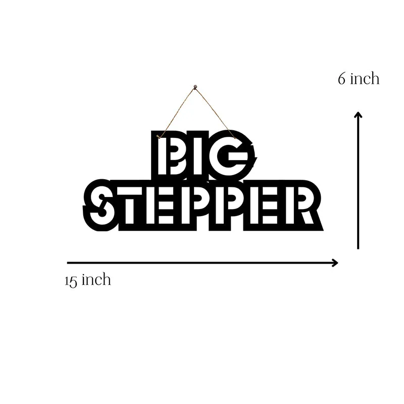 Big Stepper Mild Steel Wall Accent media 5