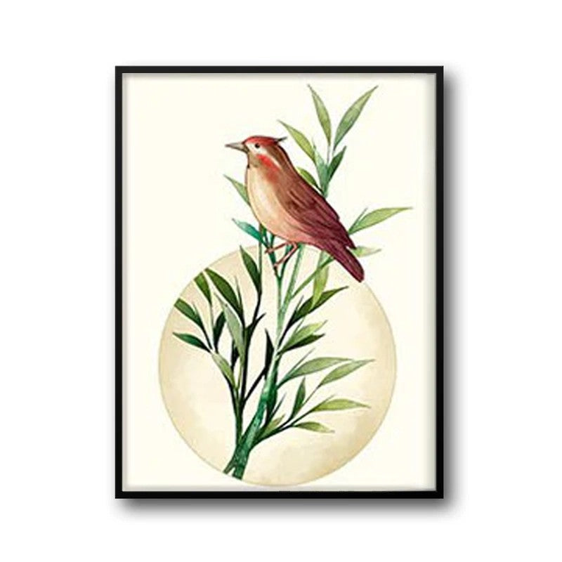 Fern & Feather Botanical Archival Paper Wall Art With Frame media 5
