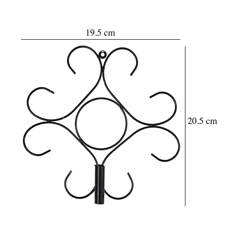 Faux Green Vine With Metal Wall Stand media 3