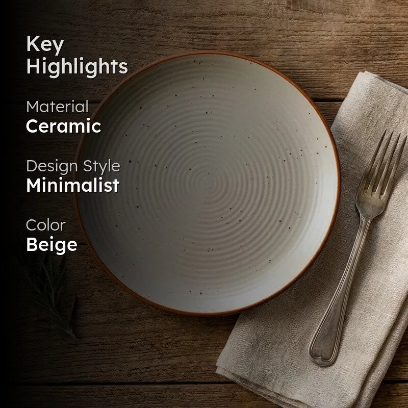 ServeCraft Ceramic Dinner Plate media 2