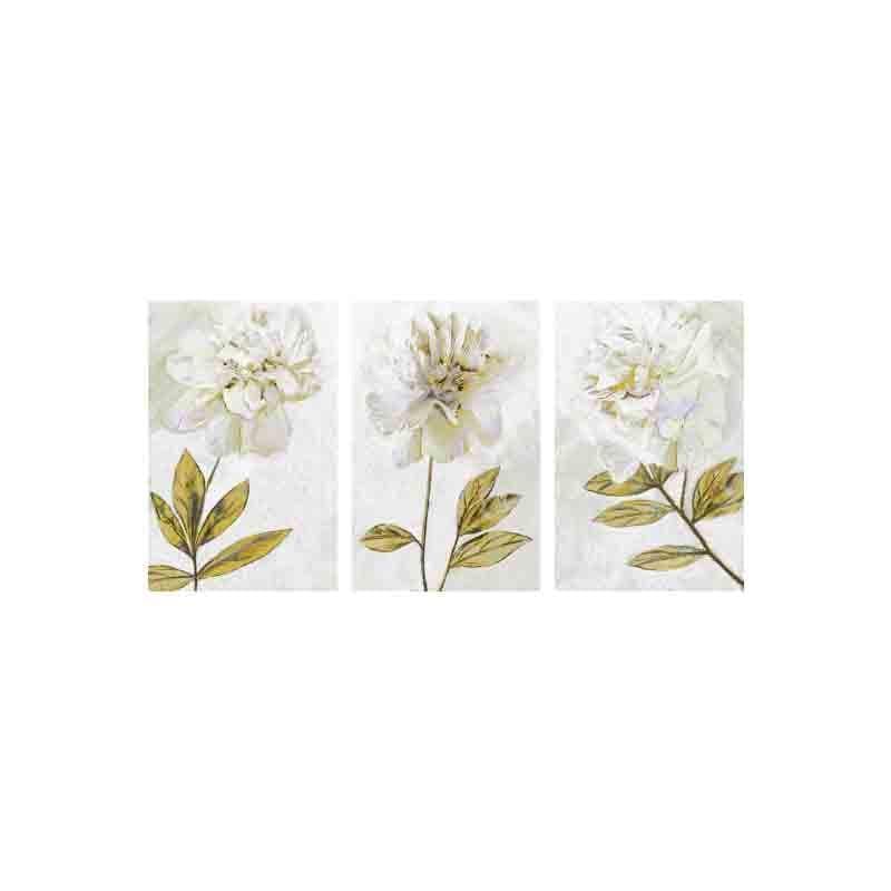 Dandelion Poly Canvas Wall Art - Set of Three media 5