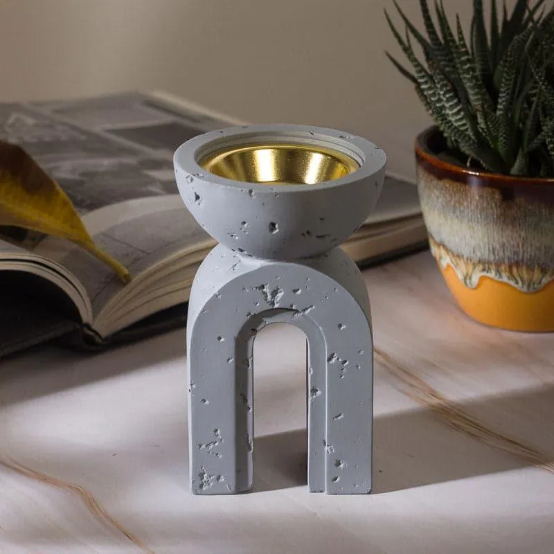 Marta Incense Burner - Grey media 3