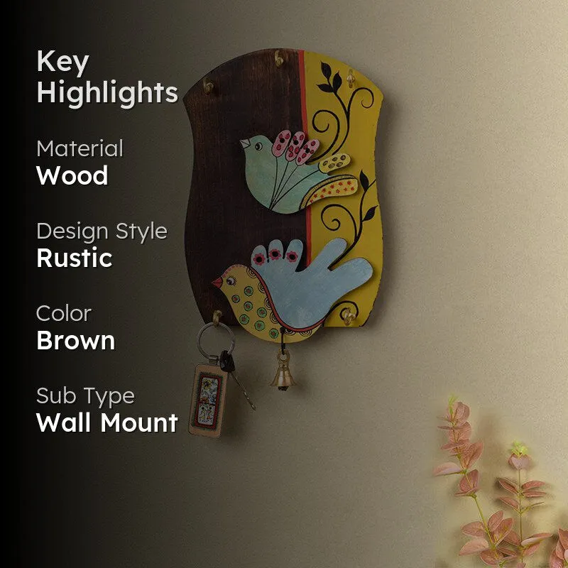 Chakora Wood Key Holder media 2