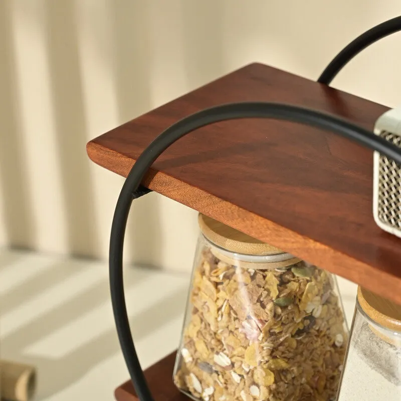 Ruma Round Wooden Rack media 6