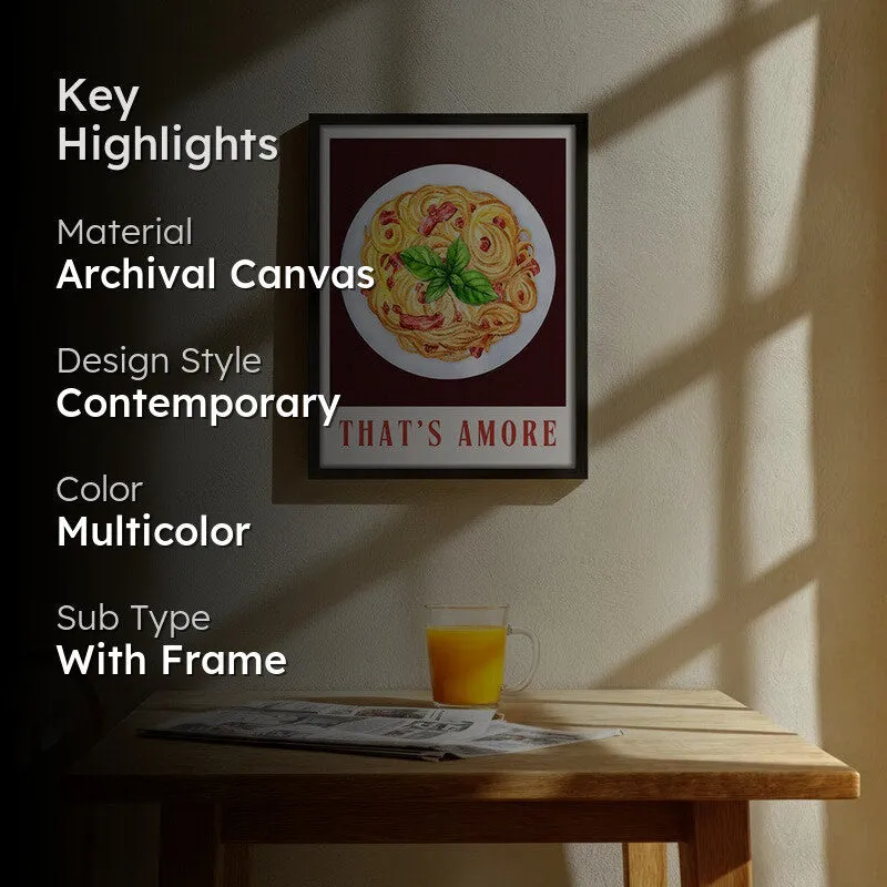 The Impasta Archival Canvas Wall Art - Black media 2