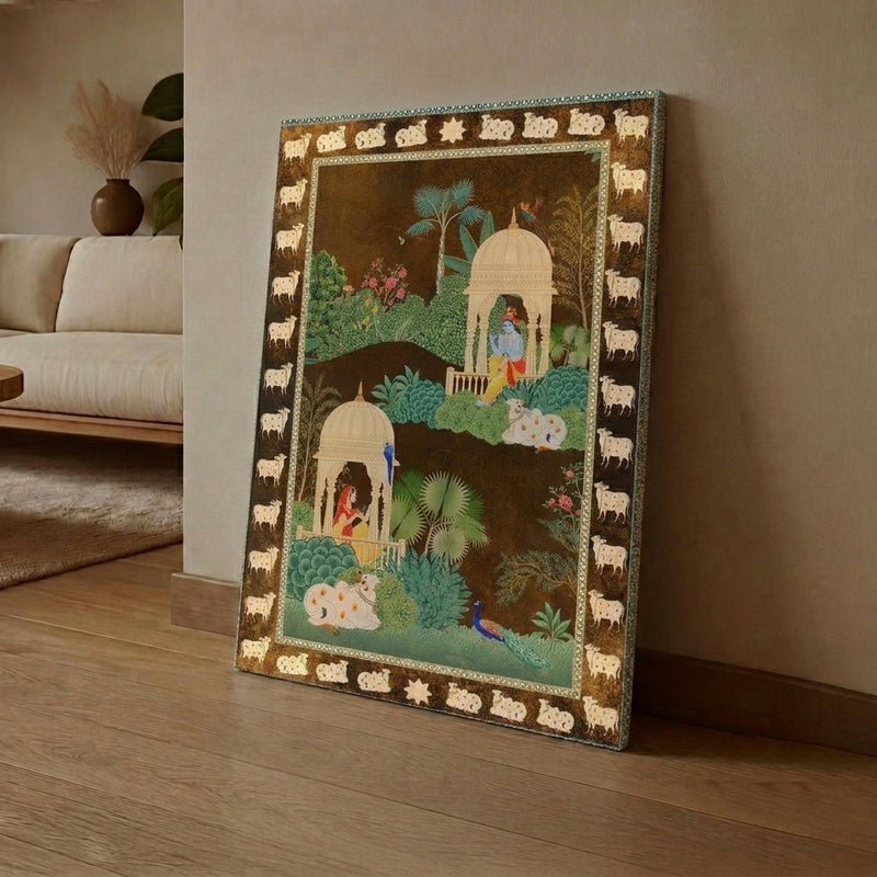 Vrindavan Bliss Wall Art