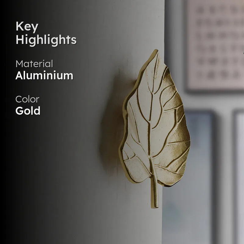 Leafy Opulense Handmade Door Handle media 2