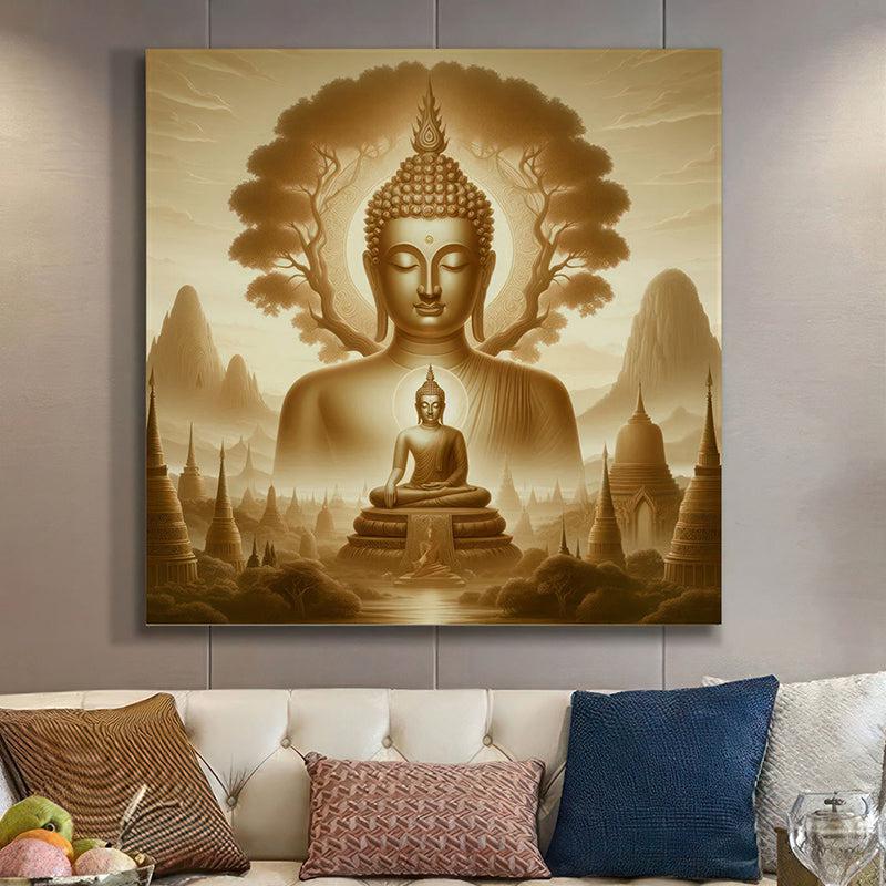 Sage of the Shakyas Wall Painting