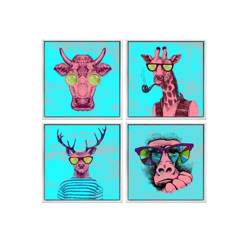 Rappers Poly Canvas Wall Art - Set of Four media 4