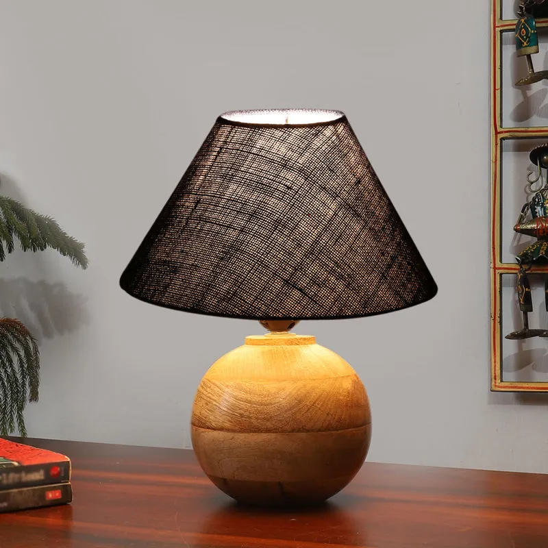Sienna II Orb Jute Table Lamp - Blue,Brown media 2